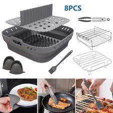 8Pcs Air Fryer Accessories