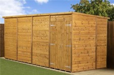 Empire Pent Garden Shed Wooden