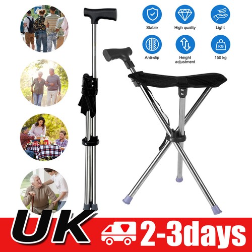 Walking stick with seat - stick,