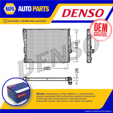 Radiator fits BMW M3 E46 3.2