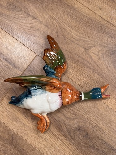 Beswick flying mallard - flying,