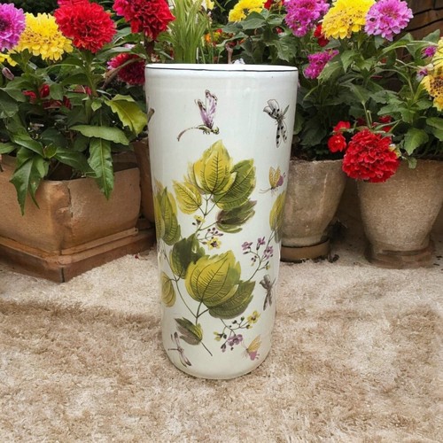 Classic ceramic green leaf - ceramic,