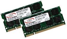 2 x 4 GB = 8 GB memory RAM DDR2 667 MHZ Acer notebook Aspire 7720 7730 7730 G