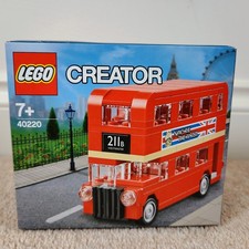 LEGO 40220 Creator Double Decker London Bus *LIMITED* NEW & SEALED IMPERFECT BOX