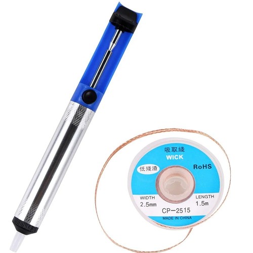 Aluminium desoldering suction - desoldering,