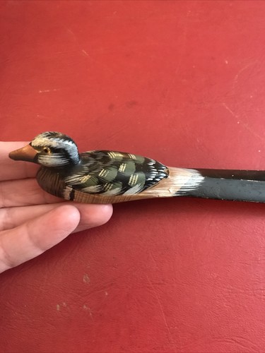 Letter opener wooden duck - letter,
