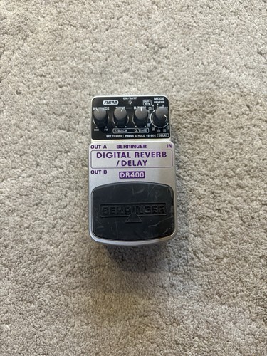 Behringer dr400 digital reverb - behringer,