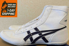 [Shoe bag] Asics Wrestling Shoes EX-EO 1083A001 White x Purple x Silver