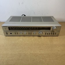 Technics SA-104L Stereo Receiver Tuner Silver Hi-Fi NEEDS LOVE READ DESCRIPTION