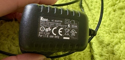 Ktec adaptor power - ktec, 5v