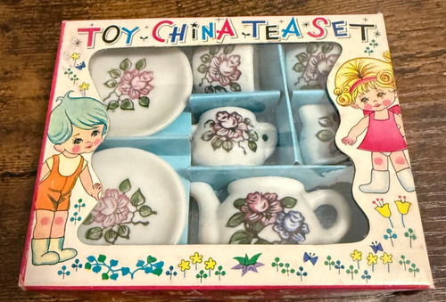 Vintage piece toy china - 7, tea