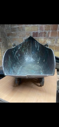 Copper coal scuttle - copper,