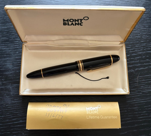 Montblanc vintage 149 fountain - montblanc,
