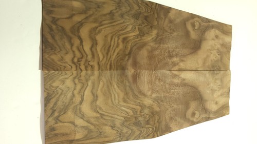 Walnut burr veneer 6 sheets - -,