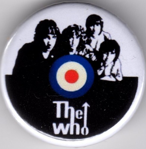 The who pin button badge - the,