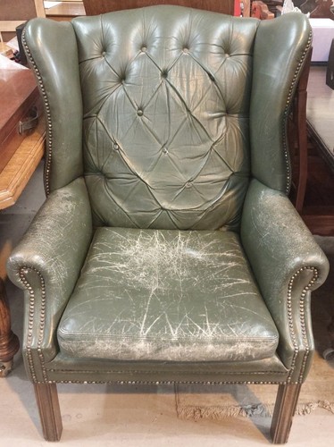 Chesterfield armchair vintage - chesterfield,