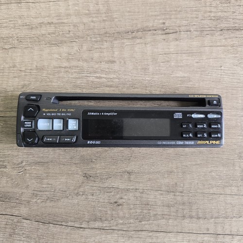 Alpine cdm 7835r front - alpine, stereo