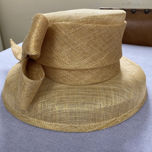 Wedding hat gold - wedding, races