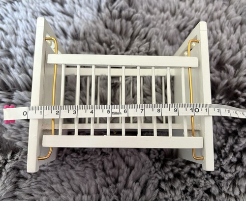 Dolls house baby - cot, bed
