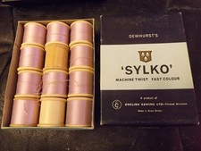 12 Boxed  VINTAGE SYLCO COTTON
