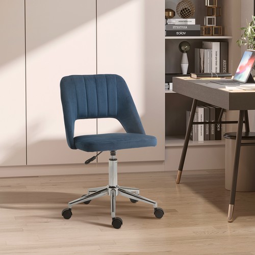 Swivel office chair - office, velvet