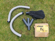 Genuine Dewalt Extraction DW7008 And Dust Bag Kit To Fit Dewalt Mitre Saw DW708.