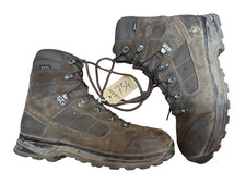 LOWA German Army SF Issue Brown Leather GoreTex Boots Size 9.5 UK #734
