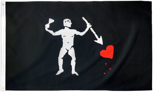 Pirate flag 3 - pirate, 5'