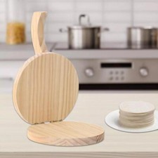 Wooden Tortilla Press Maker Easy to Use Multifunctional Mexican Tortillera】