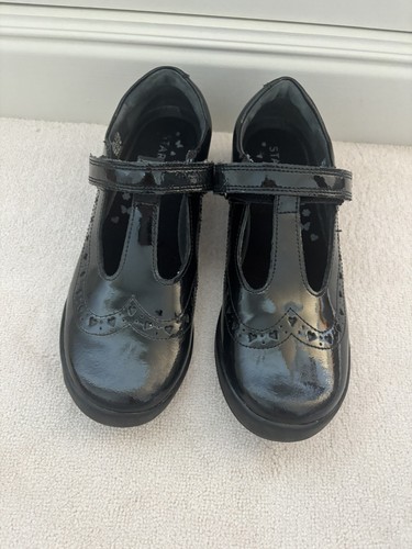 Start rite black patent girls - black,