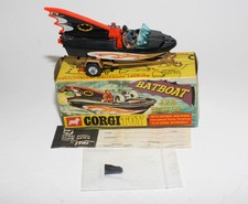 Corgi 107 Batboat, Early Issue
