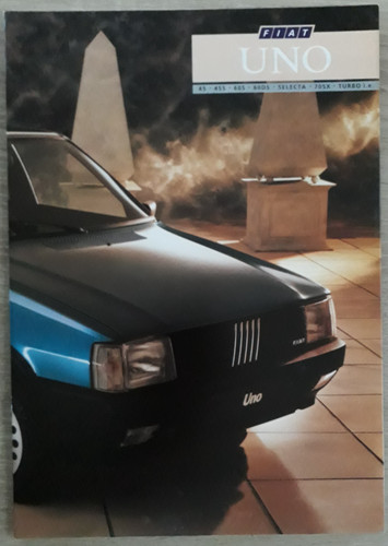 Fiat uno range brochure 1989 - uno,