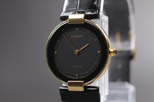 [Near MINT] SEIKO LASSALE 1230-0089 Black Dial 22mm Quartz Women's Watch