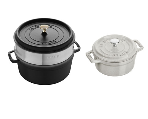 Staub 10cm white truffl 26cm - 10cm, +26cm