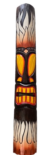 Tiki mask hawaiian wall - mask,