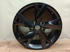 1x Alloy Wheel 17 Inch 6.5" 5x112 46ET Gloss Silver 5E3601025 Skoda Octavia 5e3