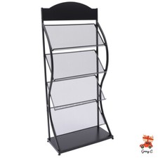 Floor-Standing Magazine Rack