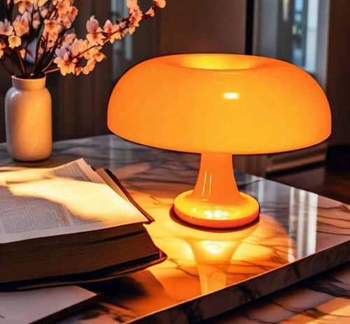 Led mushroom table lamp usb - mushroom,