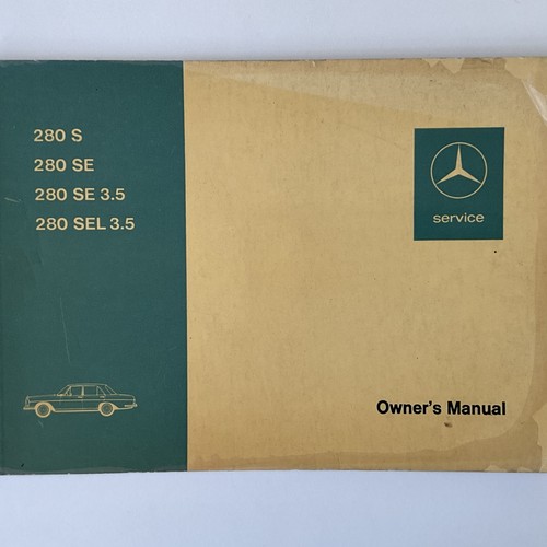 1972 mercedes benz w108 - 280, s