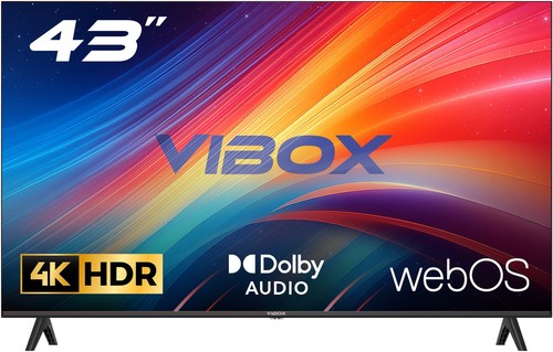 Vibox inch smart led tv - vibox, 4k