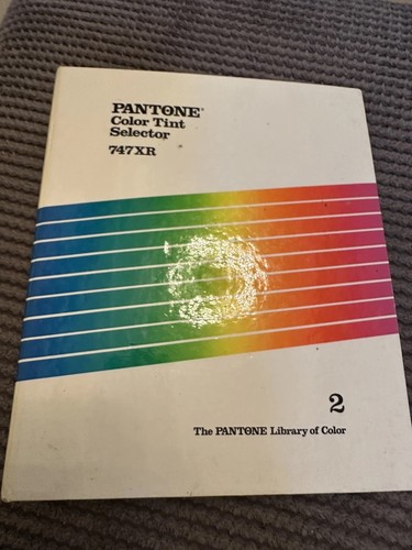 Pantone colour specifier 747xr - pantone,