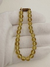 Doll Bead Necklace Vintage Glass Beads Antique Jewellery Bru Jumeau Bisque 20cm