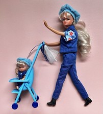 🖤 Steffi Love 🖤 Vintage City Walker Baby Stroller Doll Sindy Barbie Clone