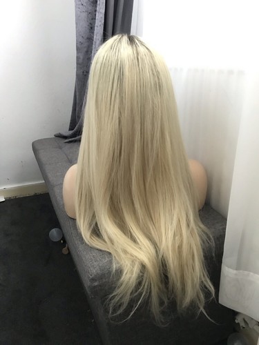 Stunning blonde full - full, lace