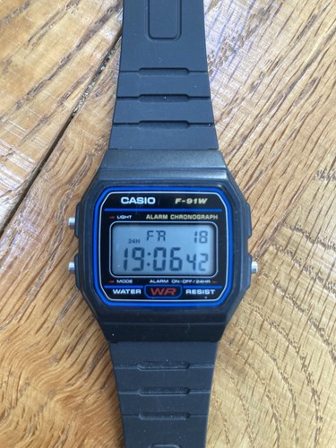 Casio watch 91w - watch, digital