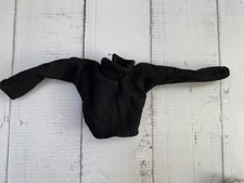 Barbie Sindy Doll Black Jumper