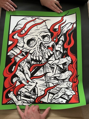 Throne torcher print - torcher’,