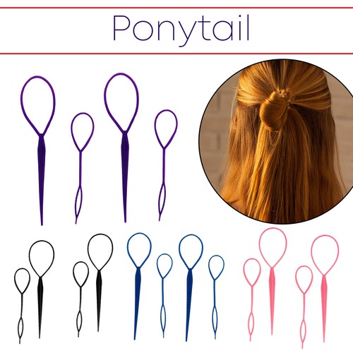 Hair topsy tail - hair, braid