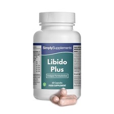 Libido Plus con tribulus terrestris e arginina - 60 Capsule - SimplySupplements 