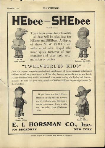1926 paper schoenhut toy - paper,
